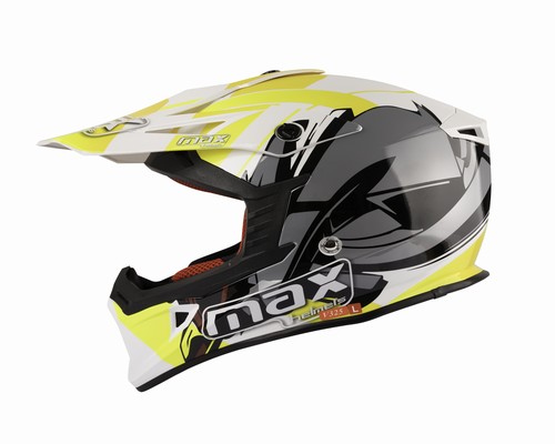 CASCO MAX V325 CROSS (JUMP YELLOW) L [M325013]